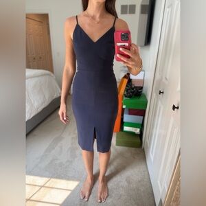 Likely Midnight Blue Midi Dress